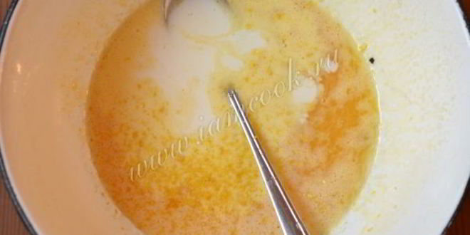 Рецепт бананова-яблочных маффины