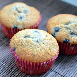 Рецепт Черничных маффинов
