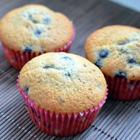 Рецепт Черничных маффинов