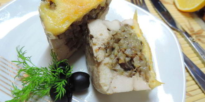 Рецепт куриных маффинов с гречкой и грибами