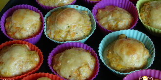 Рецепт куриных маффинов
