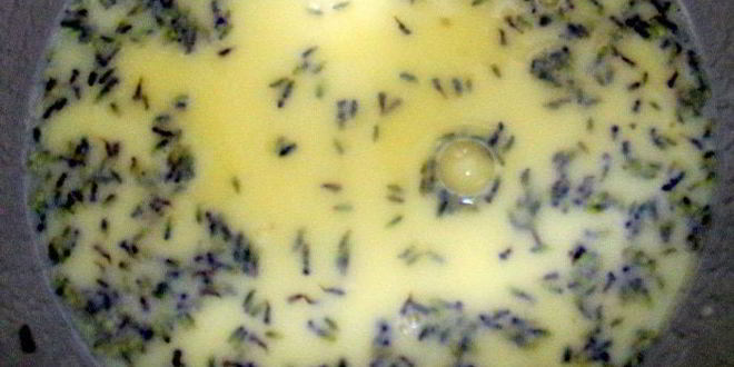 Рецепт лавандово-яблочных маффины