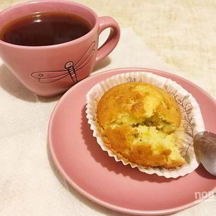 Рецепт Лимонно-мятных маффины на сметане