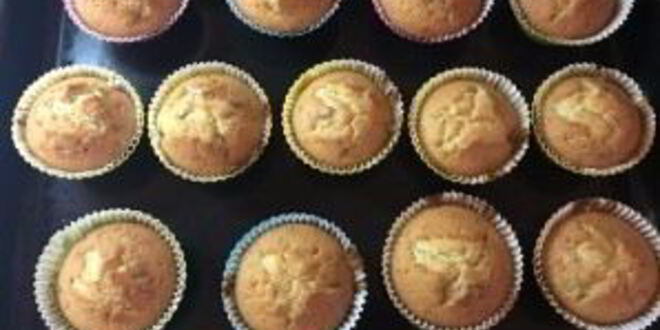 Рецепт лимонно-мятных маффины на сметане