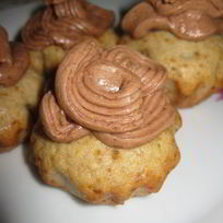 Маффины банановые с кофейным кремом