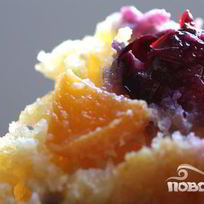 Маффины с черникой и абрикосами