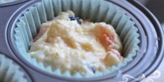 Рецепт маффинов с черникой и абрикосами