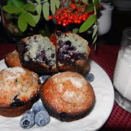 Рецепт Маффинов с черникой