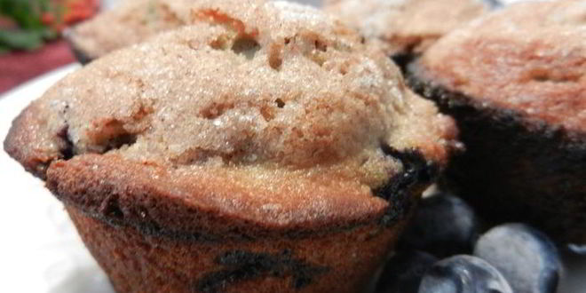 Рецепт маффинов с черникой