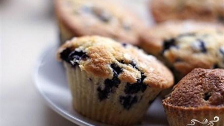 Рецепт маффинов с голубикой