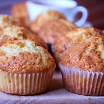 Маффины с кокосовой стружкой