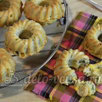 Маффины с кукурузой и зеленью