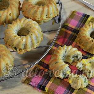 Рецепт Маффинов с кукурузой и зеленью