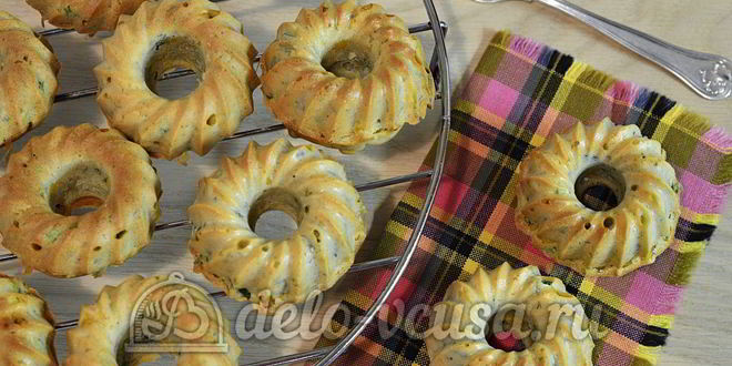 Рецепт маффинов с кукурузой и зеленью