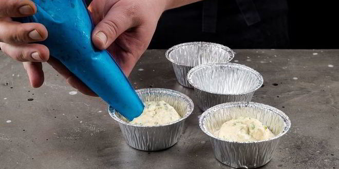 Рецепт маффинов с сыром и шпинатом