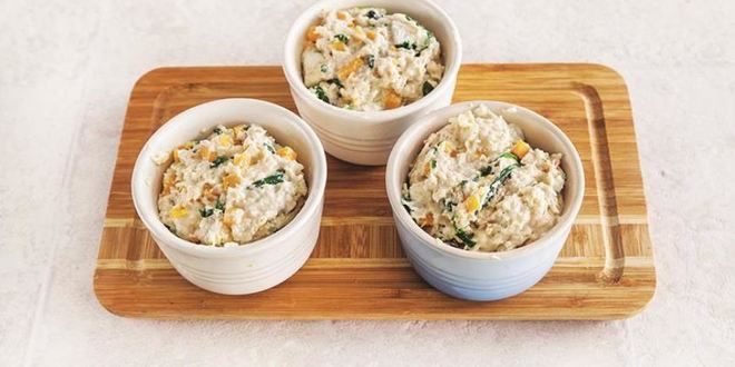 Рецепт маффинов с тыквой и шпинатом