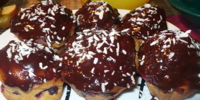 Рецепт маффинов с ягодами