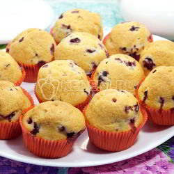 Рецепт Маффинов с ягодой