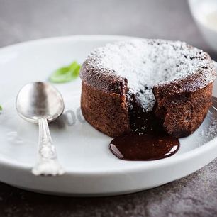 Рецепт Маффинов с жидкой шоколадной начинкой