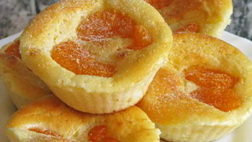 Рецепт мандаринова-творожных маффины