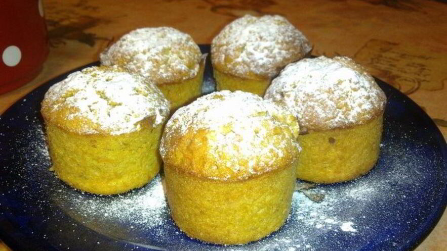 Рецепт морковна-имбирных маффины