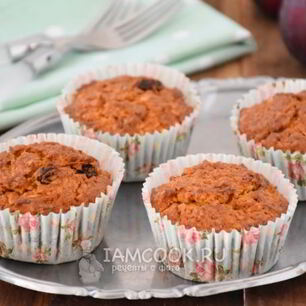 Рецепт Овсяно-морковных маффины