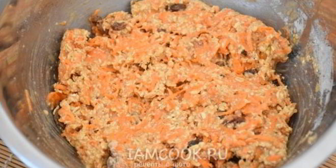 Рецепт овсяно-морковных маффины