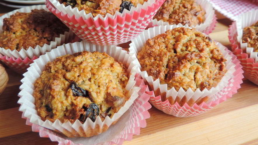 Рецепт овсяных маффинов