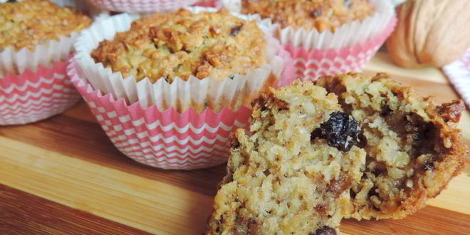 Рецепт овсяных маффинов