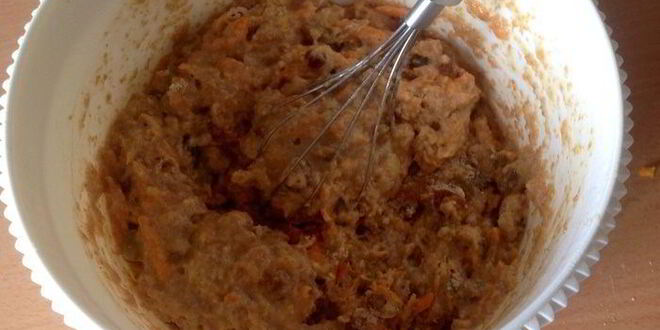 Рецепт постных морковных маффинов