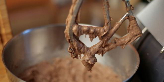 Рецепт шоколадных маффинов с бананом