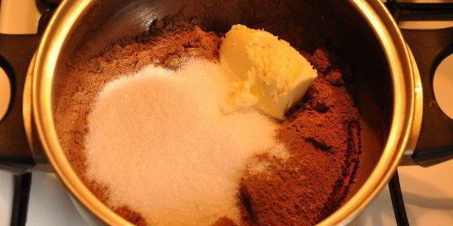 Рецепт шоколадных маффинов с кремом