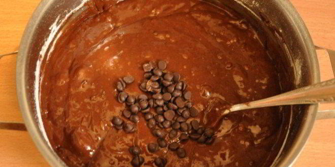 Рецепт шоколадных маффинов с кремом