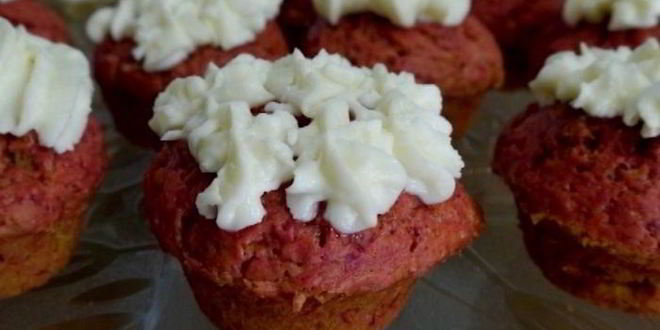 Рецепт свекольных маффинов