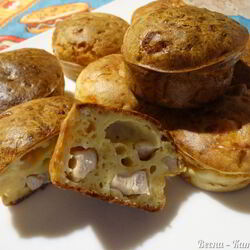 Рецепт Сырных маффинов с курочкой