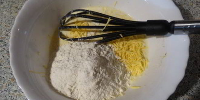 Рецепт сырных маффинов с курочкой