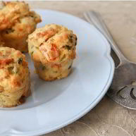 Рецепт Творожных маффинов с беконом