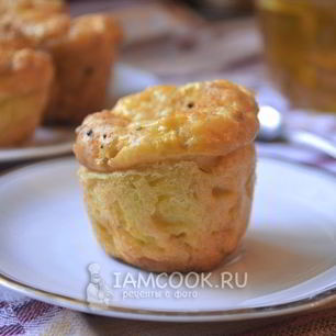 Рецепт Творожных маффинов с кабачком