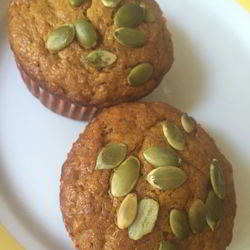 Рецепт Тыквенных маффинов с семечками