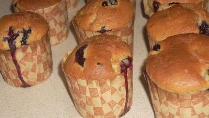 Рецепт Ягодных маффинов