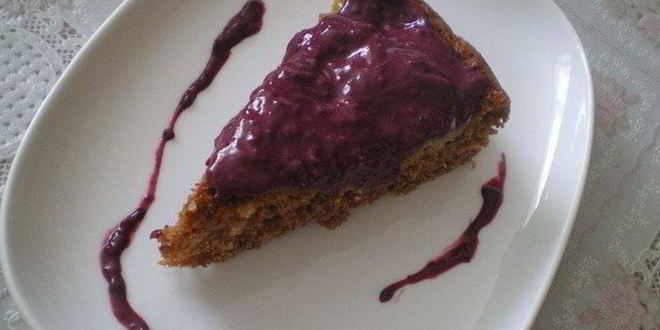 Рецепт ежевично-творожного соус к шоколадному маннику