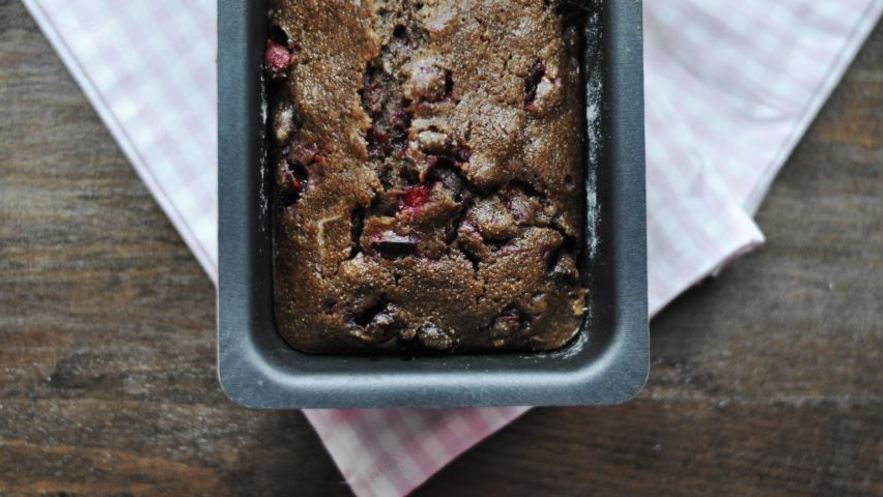 Рецепт кекса-манника с ягодами