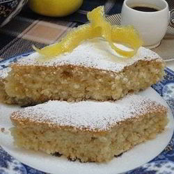 Рецепт Лимонно-кокосового манник