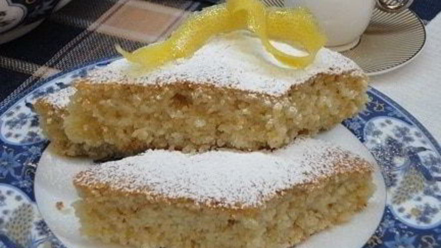 Рецепт лимонно-кокосового манник