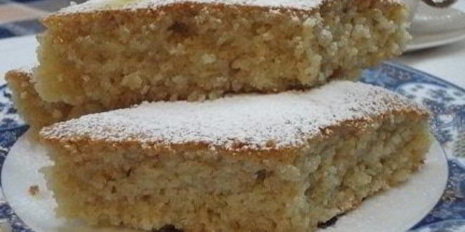 Рецепт лимонно-кокосового манник