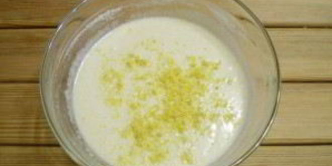 Рецепт лимонного манника