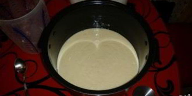 Рецепт манника на йогурте