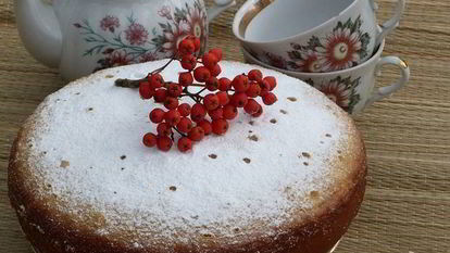 Рецепт Манника на кефире с мукой