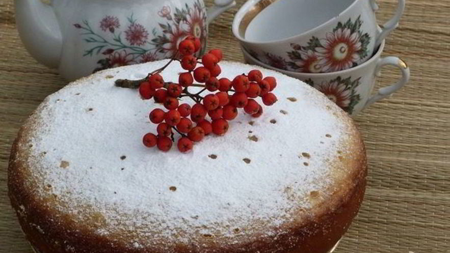 Рецепт манника на кефире с мукой