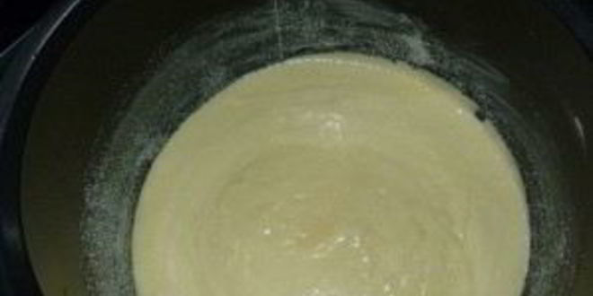 Рецепт манника на кефире с мукой